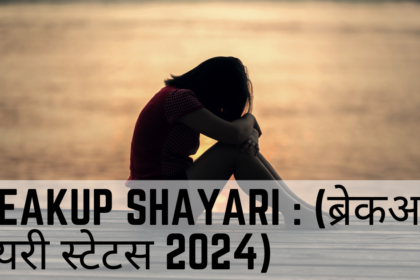 Breakup Shayari : (ब्रेकअप शायरी स्टेटस 2024)